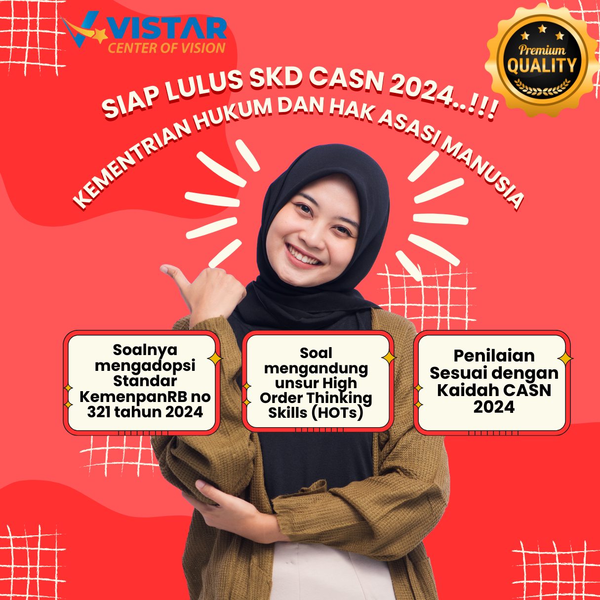 Thumbnail Tryout Terbaik - Kementerian Hukum dan Hak Asasi Manusia (Kemenkumham)