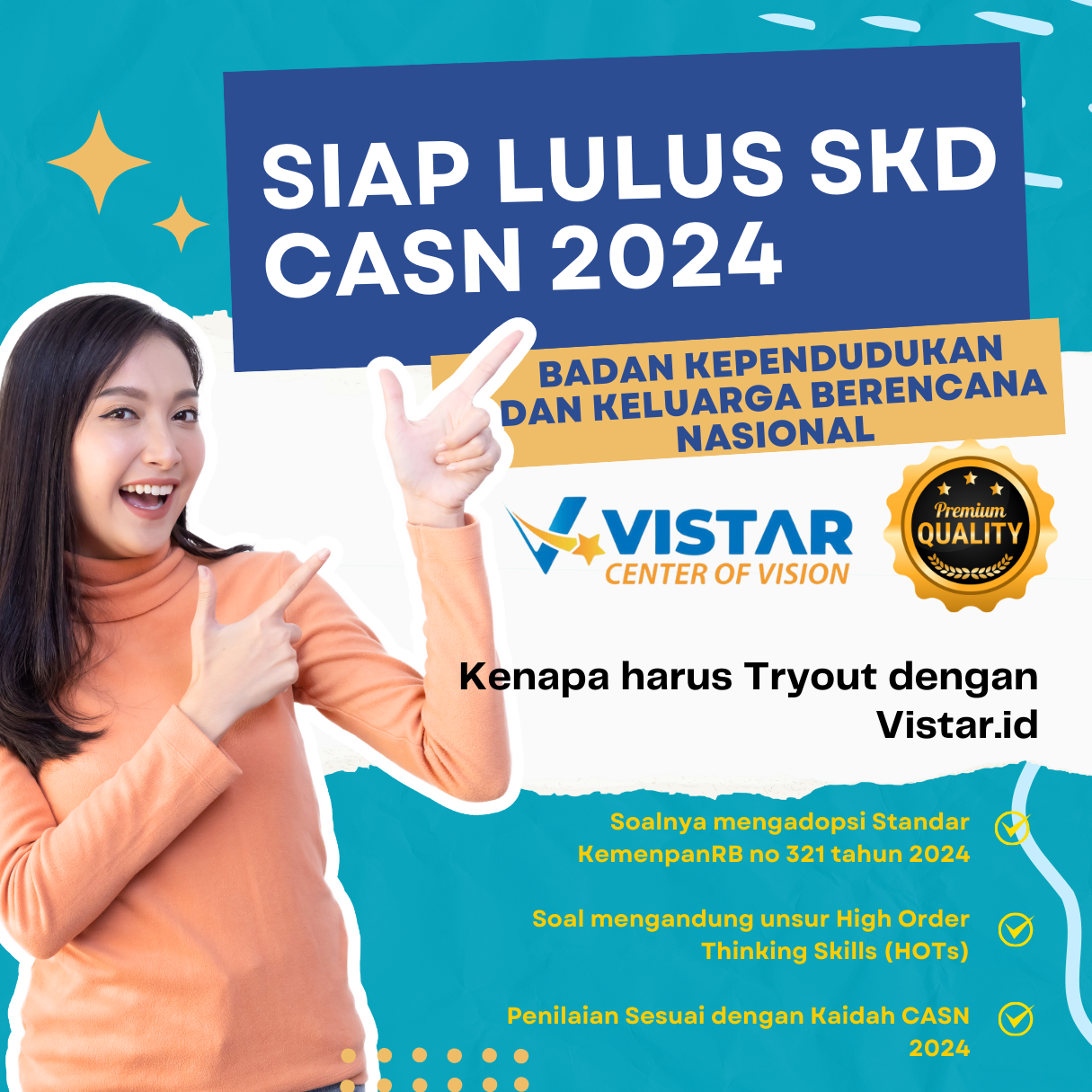 Thumbnail Tryout Terbaik - badan Kependudukan dan Keluarga Berencana (BKKBN)